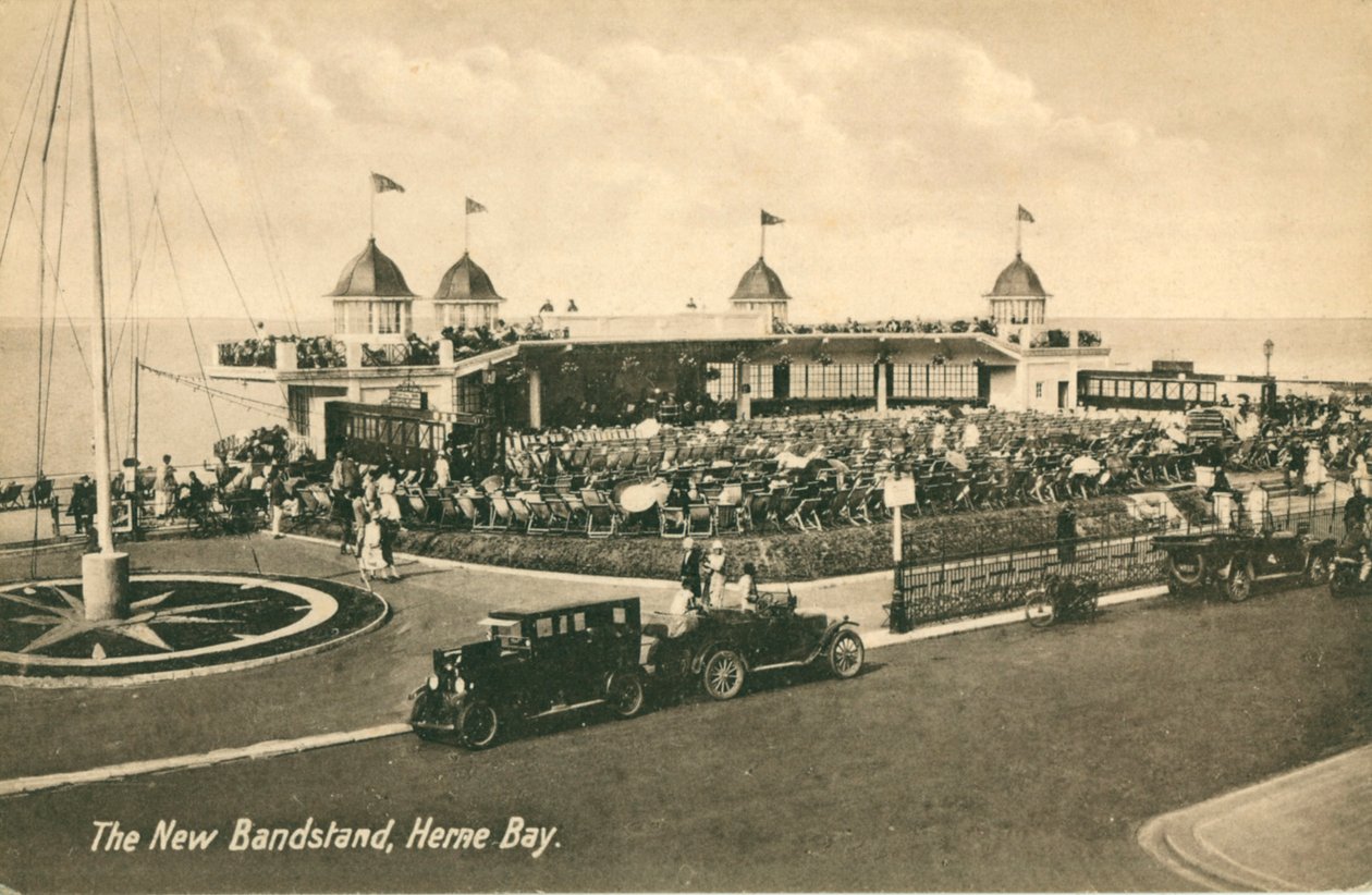 The New Bandstand, Herne Bay, Kent af Unbekannt