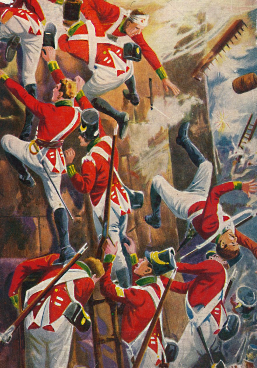 Northumberland Fusiliers. Stormning af voldene i San Vincente, 1939 af Unbekannt
