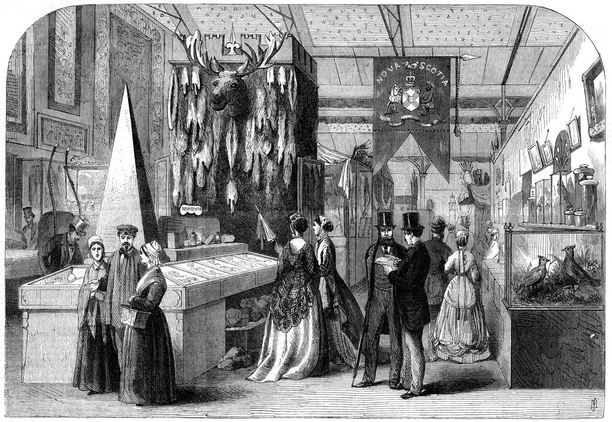 Nova Scotia-delen af Paris International Exhibition, 1867 af Unbekannt