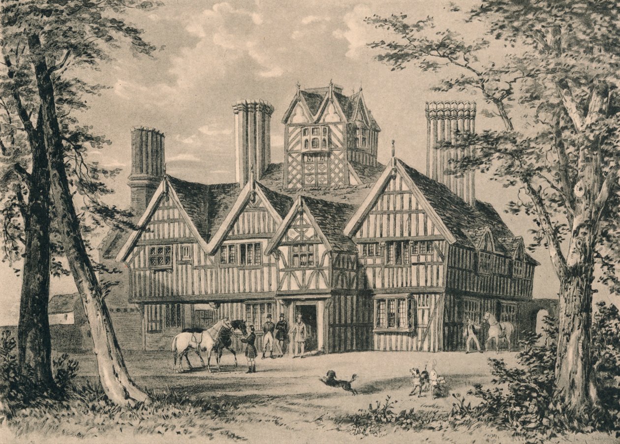The Oak House, West Bromwich, Staffordshire, 1915 af Unbekannt