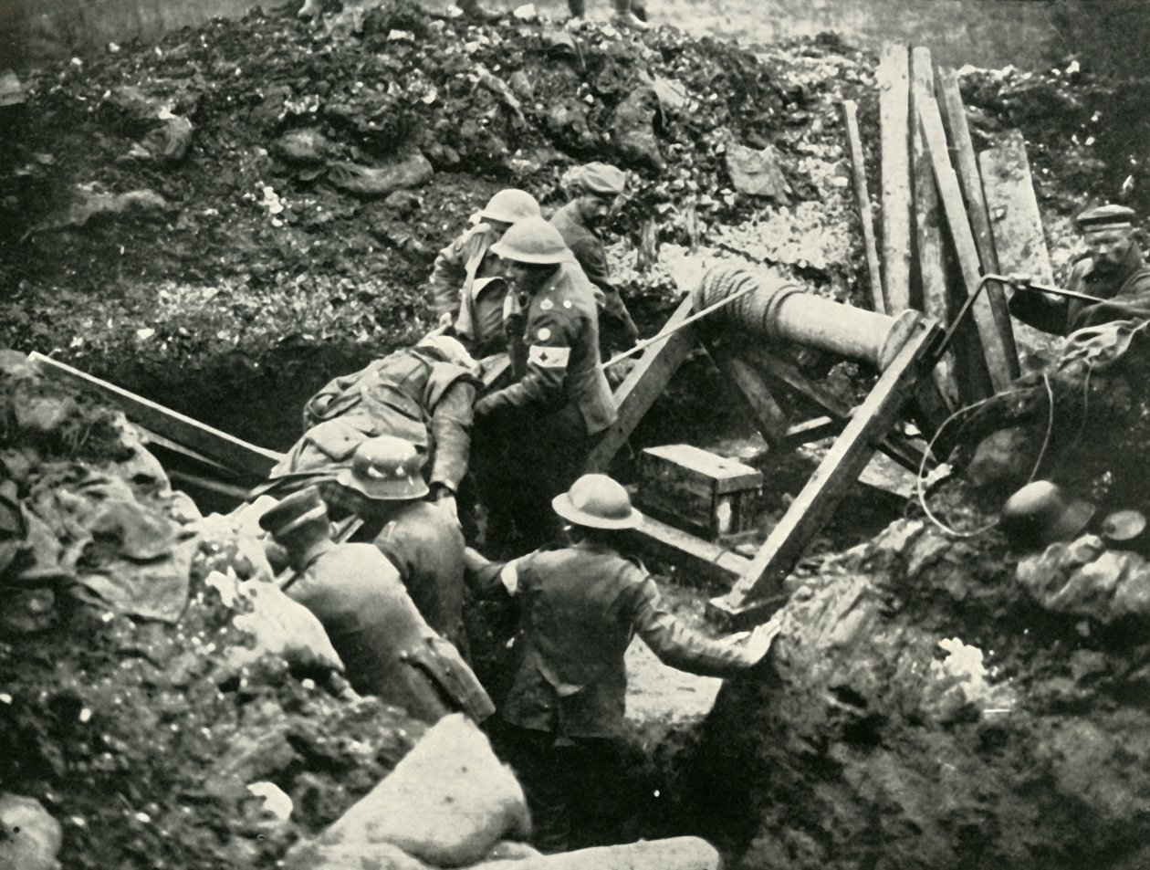 Offensiven på Cambrai Front: A Curious Incident of the Battle, 1919. af Unbekannt
