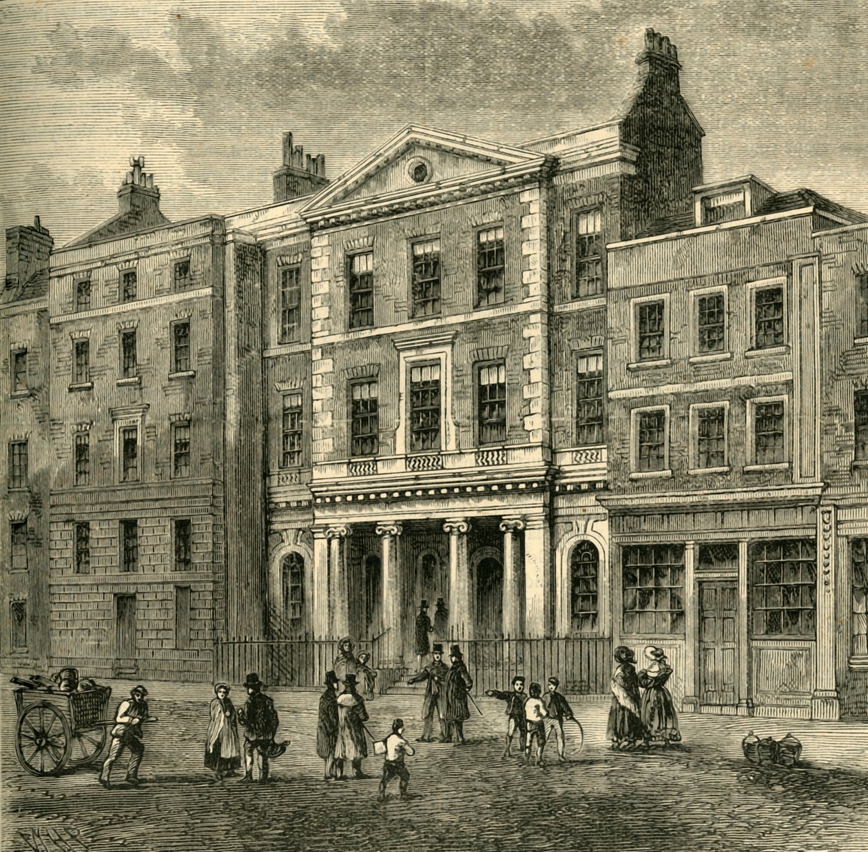 Den Gamle Kulbørs, c1872. af Unbekannt