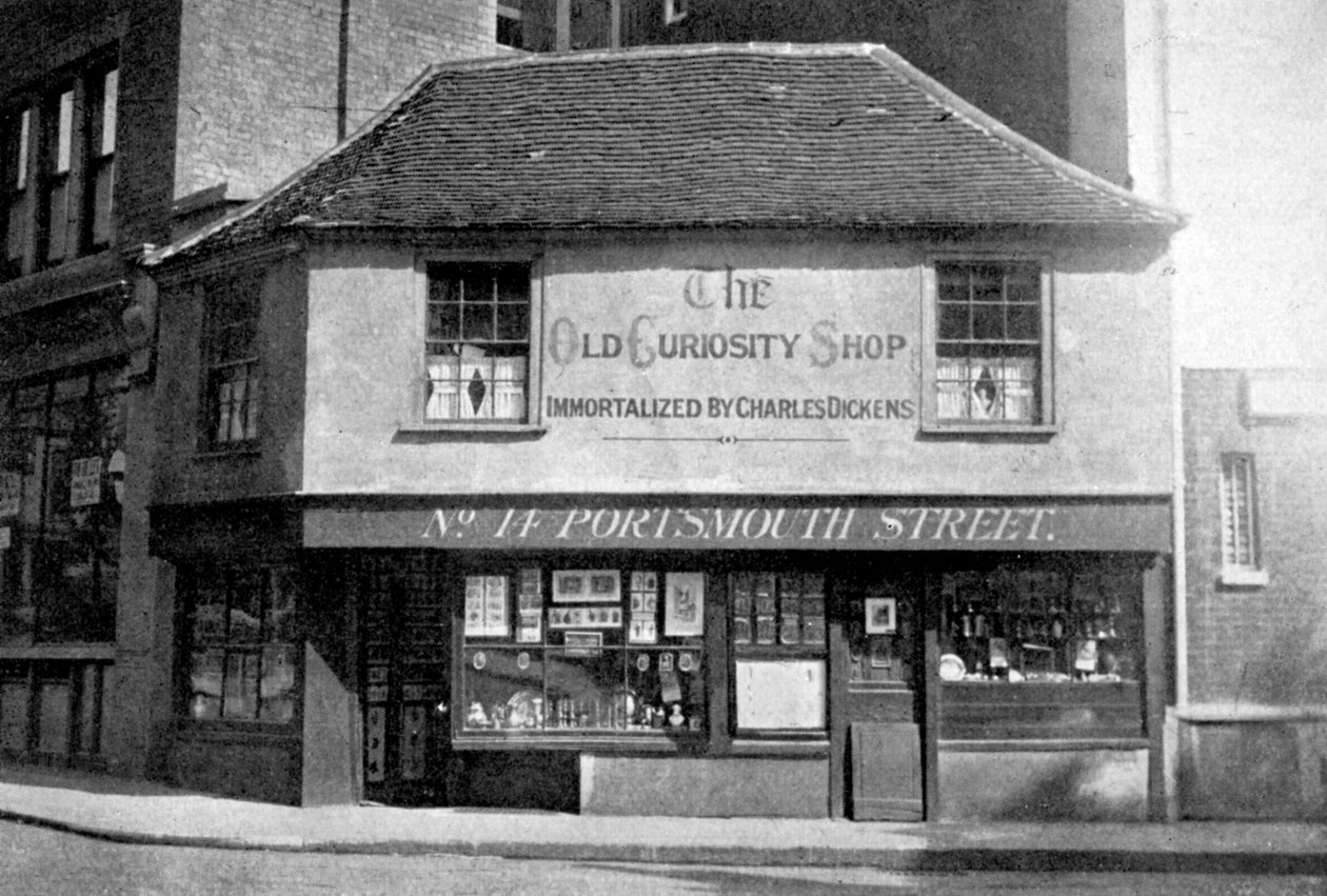 The Old Curiosity Shop, 13 Portsmouth Street, Kingsway, London, c1920 af Unbekannt