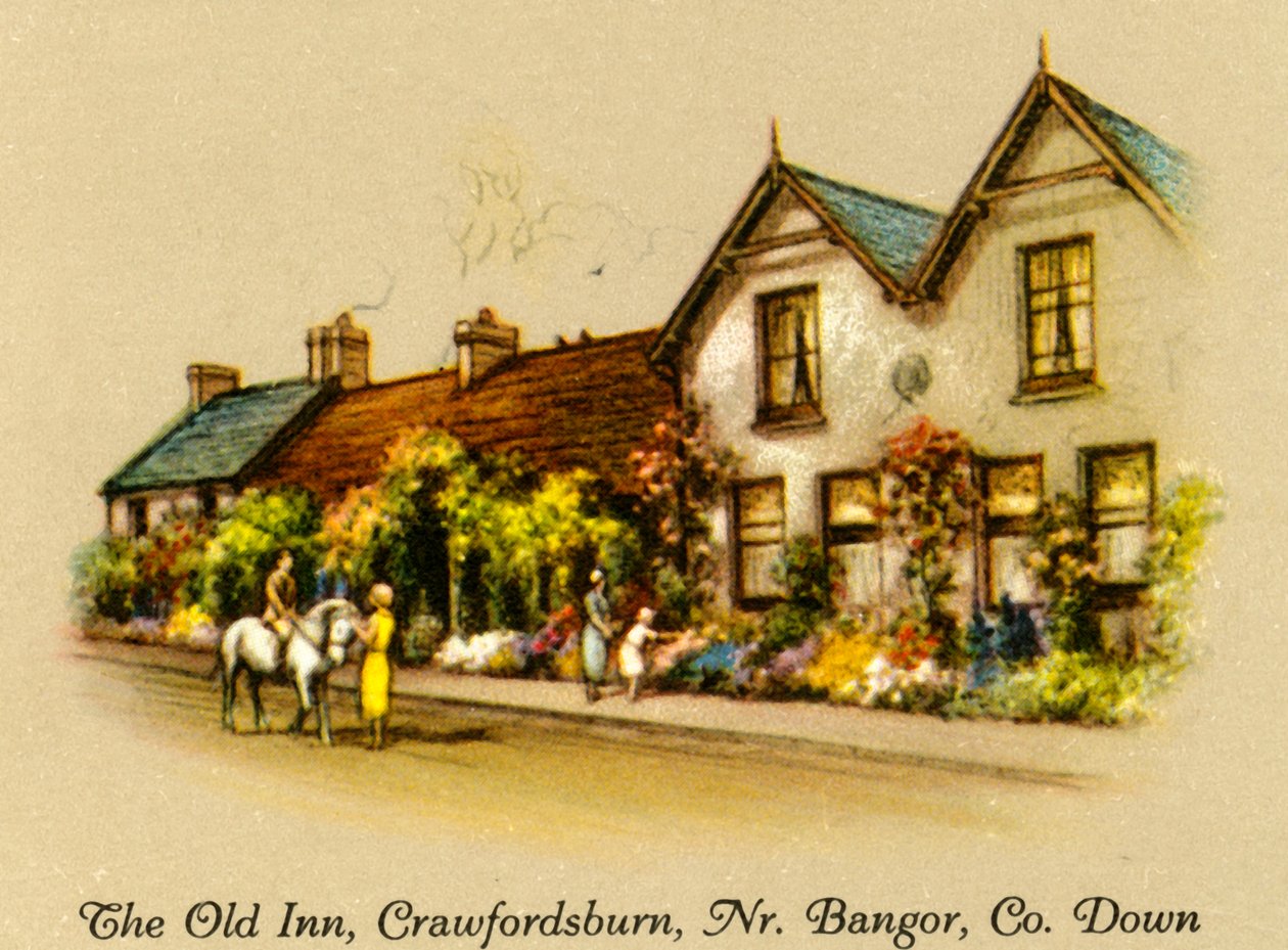 The Old Inn, Crawfordsburn, Nr. Bangor, Co. Down, 1936. af Unbekannt