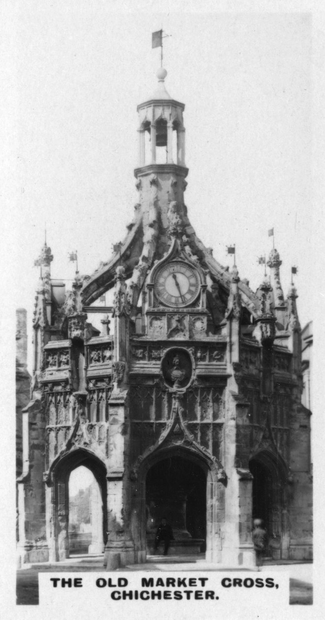 The Old Market Cross, Chichester, West Sussex, 1920