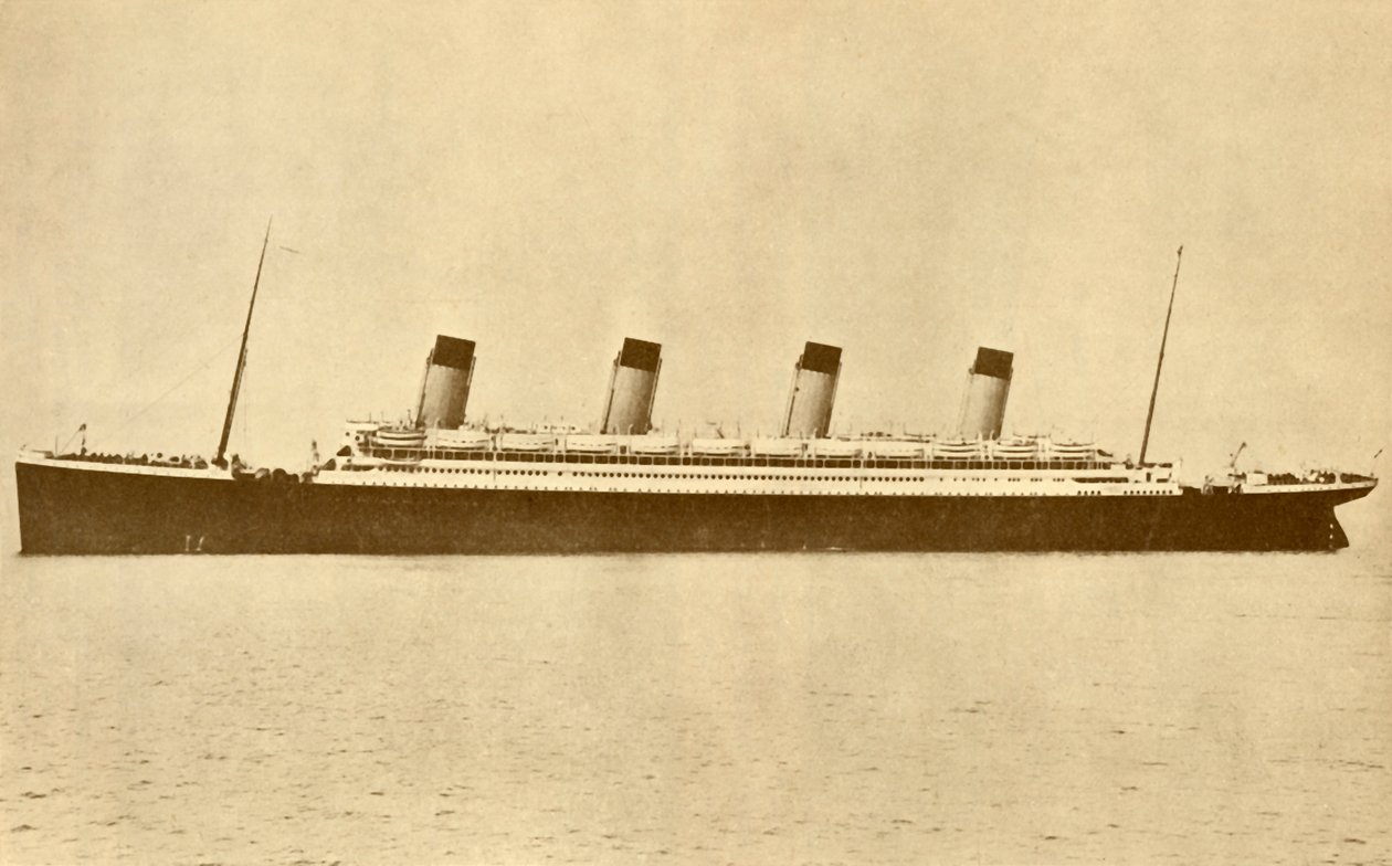 The Olympic White Star Line At Sea, c1930. af Unbekannt