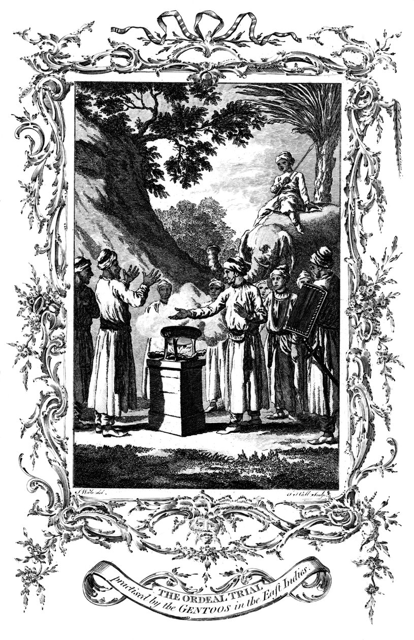 Den prøvelsesproces, 1792 af Unbekannt