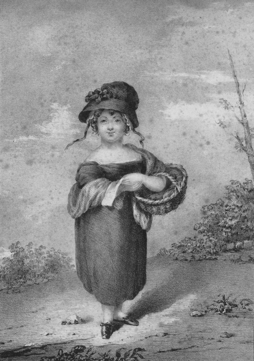 Den forældreløse, 1830 af Unbekannt
