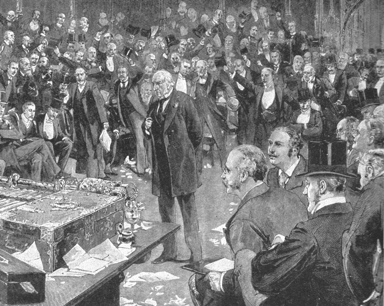 Omstyrtelsen af Lord Salisburys regering, 12. august 1892..., 1901. af Unbekannt