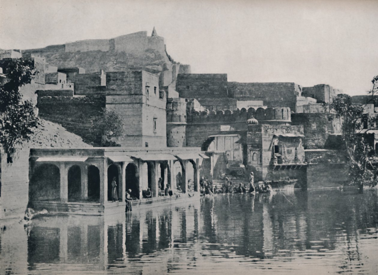 Padma Sagar Tanken i Jodhpur, 1936. af Unbekannt