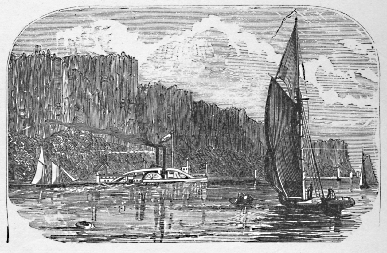 Palisaderne, 1883 af Unbekannt
