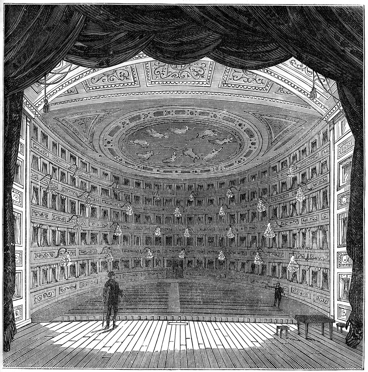 Pantheon Theatre, London, 1812 1891 af Unbekannt