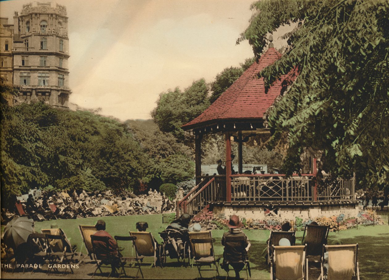 The Parade Gardens, Bath, Somerset, c1925 af Unbekannt