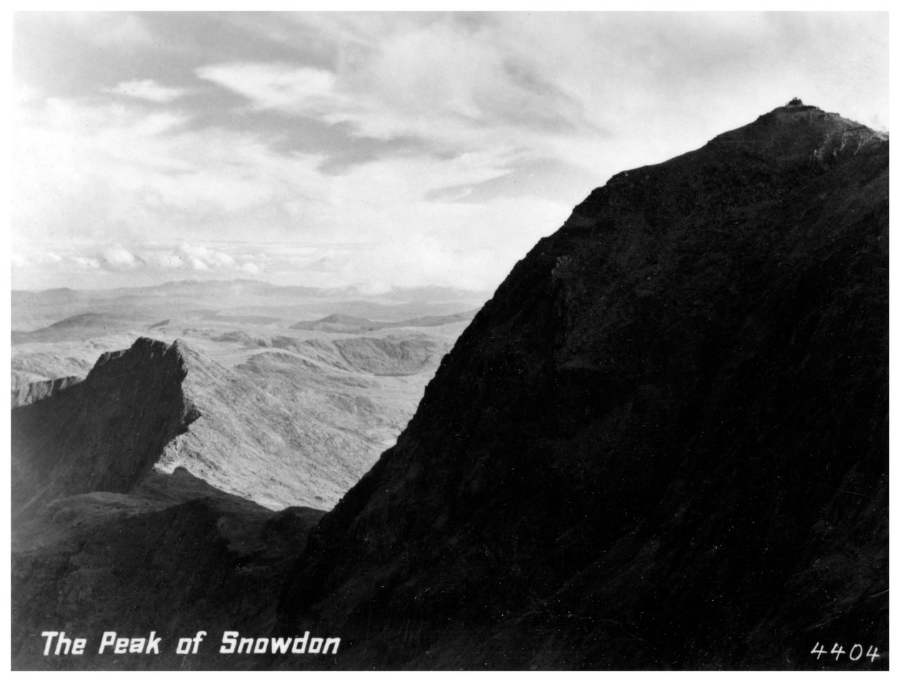 The Peak of Snowdon, Wales af Unbekannt