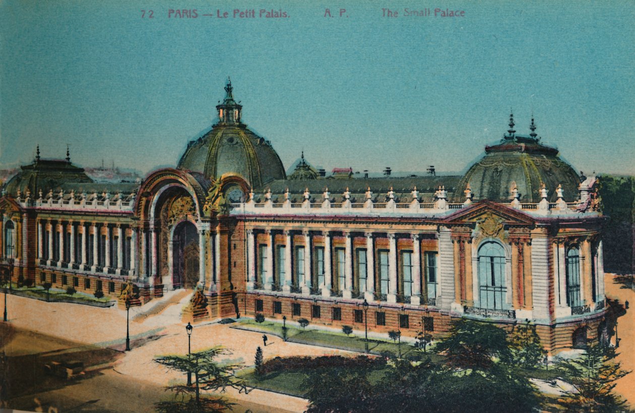 The Petit Palais, Paris, c1920 af Unbekannt