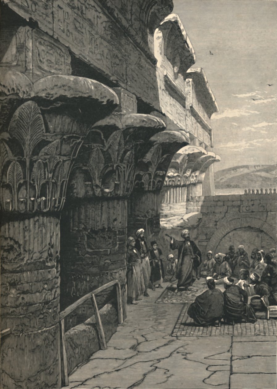 The Pillared Hall of Ezneh, 1879, 1886 af Unbekannt