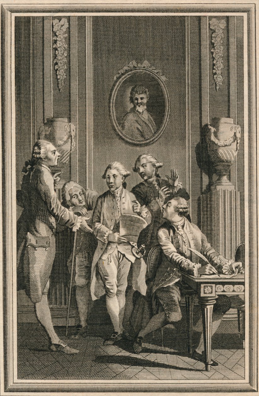 Politikerne 1700-tallet. af Unbekannt