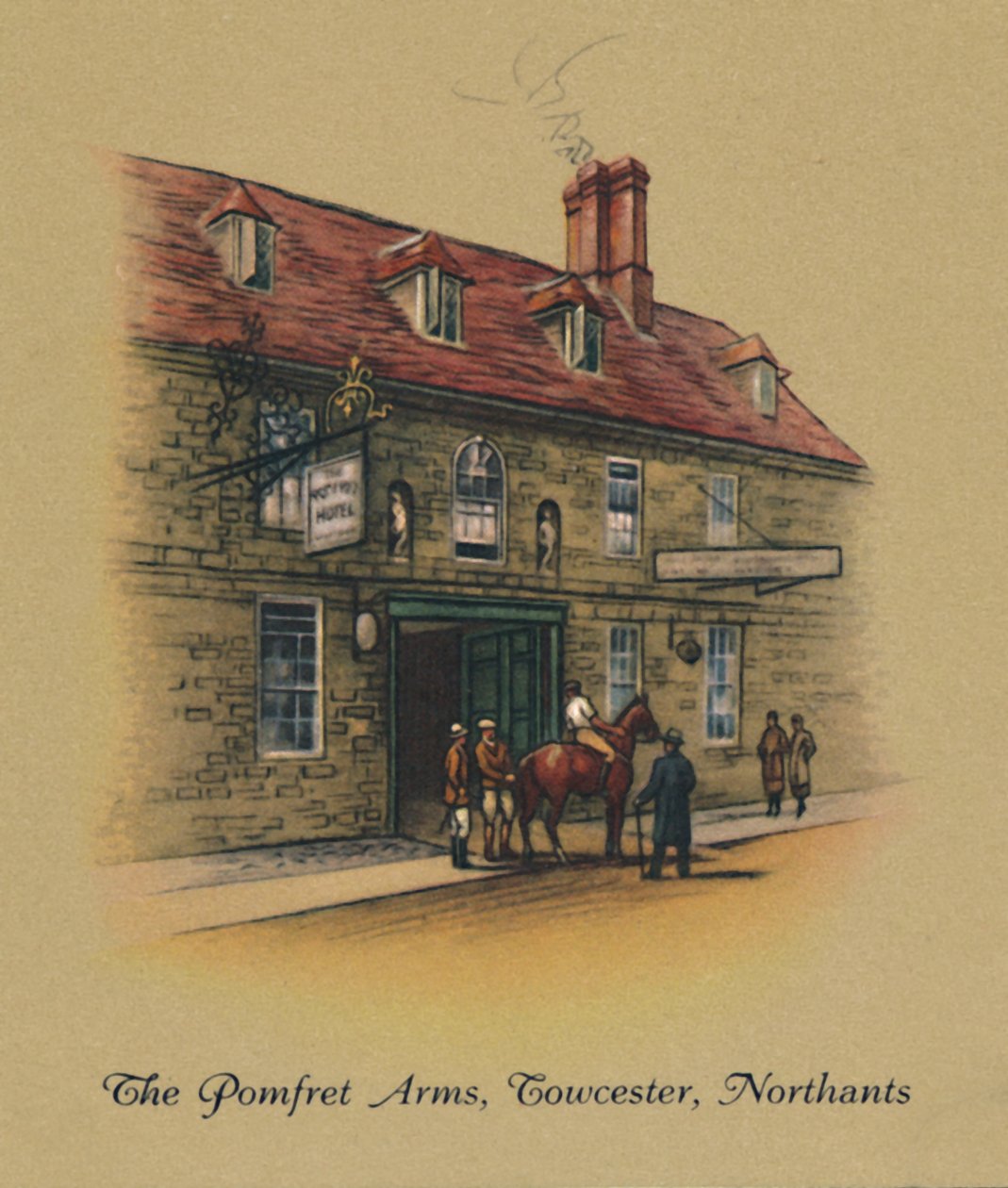 The Pomfret Arms, Towcester, Northants, 1939 af Unbekannt