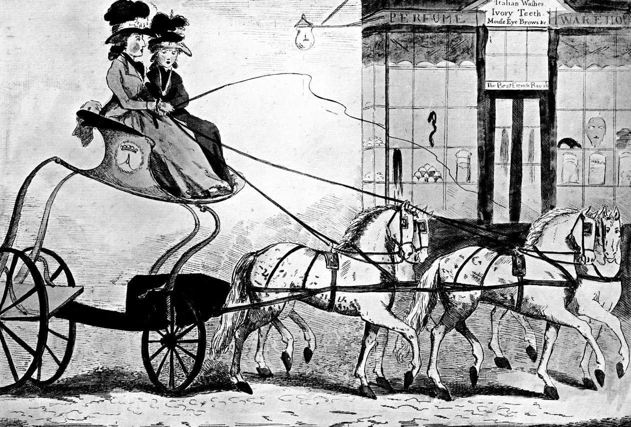 Portland Place, 1700-tallet af Unbekannt
