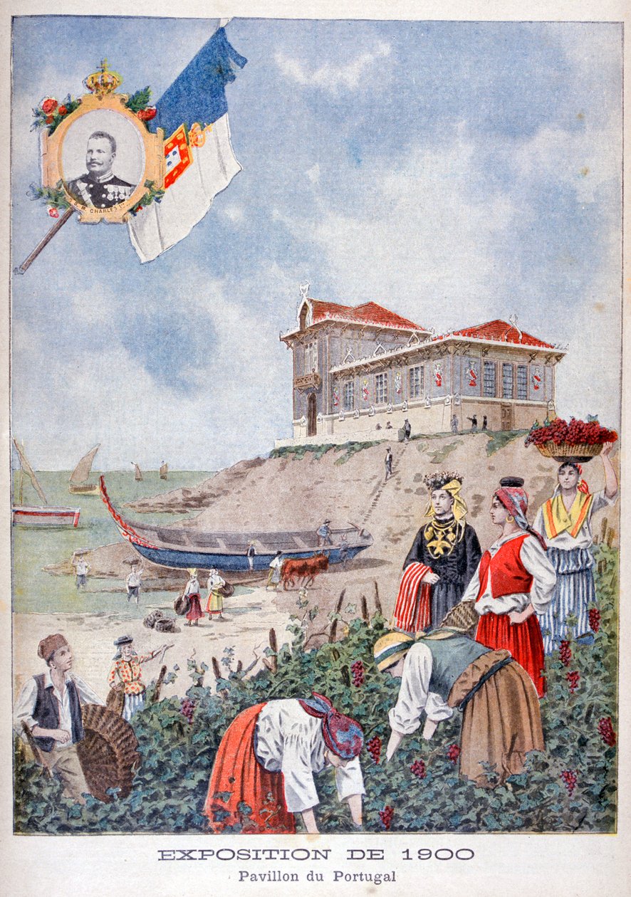 Den portugisiske pavillon på verdensudstillingen i 1900, Paris, 1900 af Unbekannt