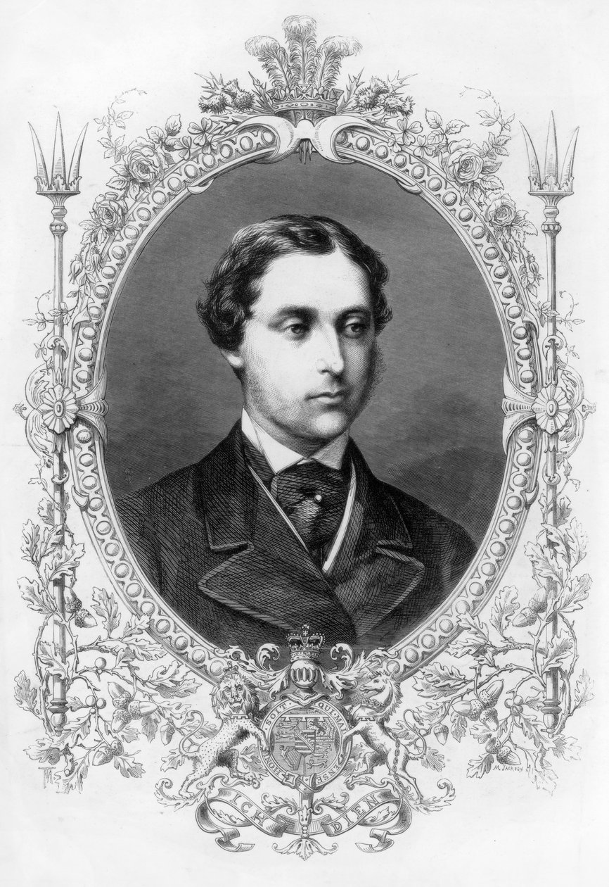 Prinsen af Wales, 1862 af Unbekannt
