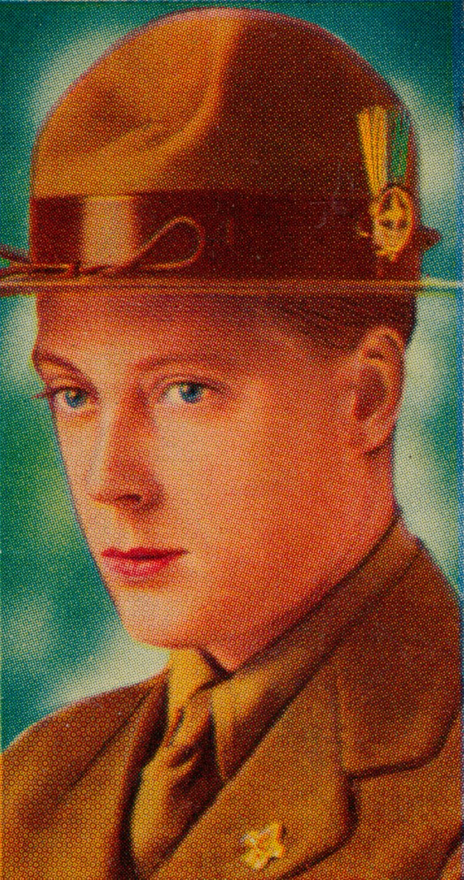 Prinsen af Wales, Chief Scout of Wales, c1910