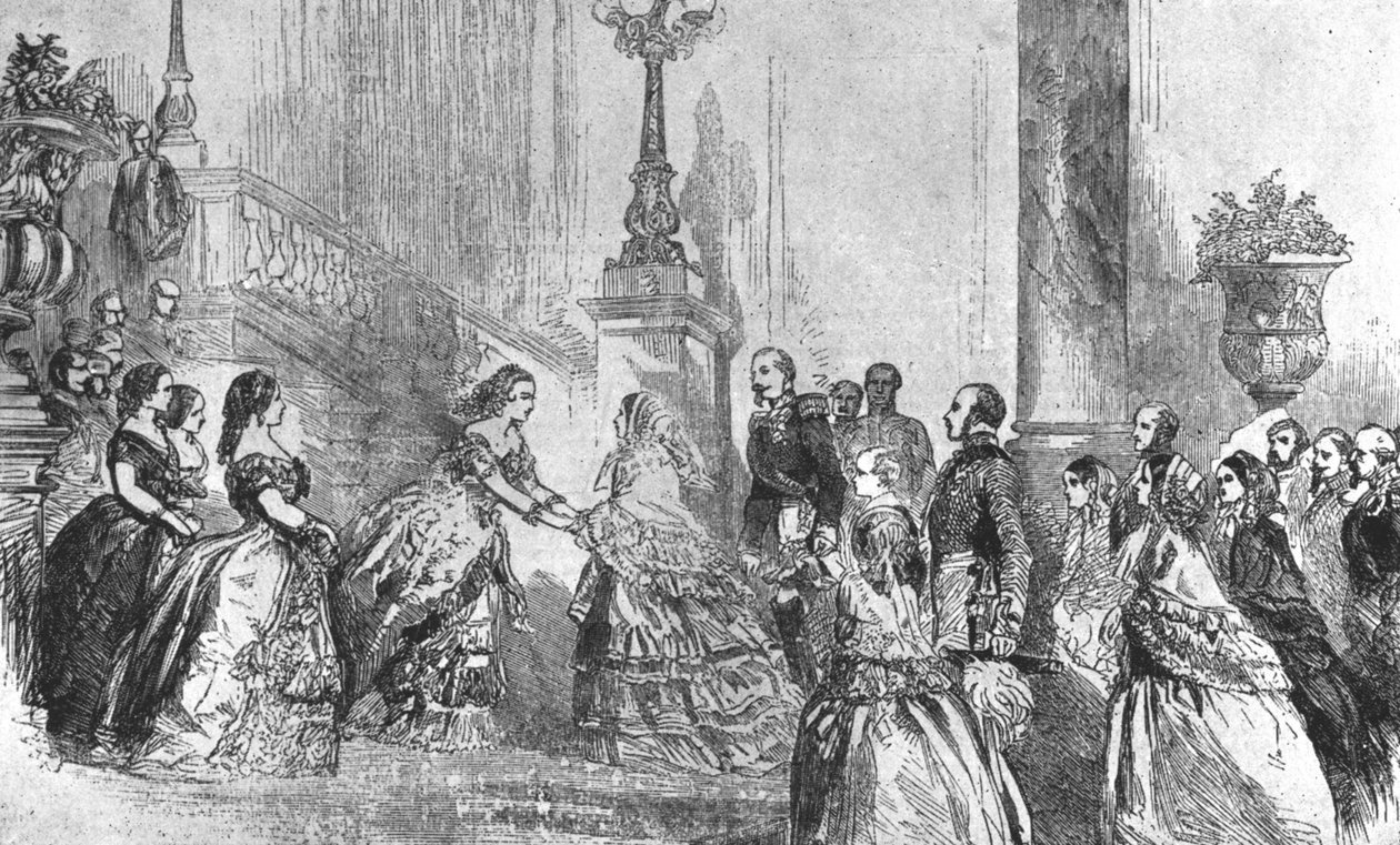 Prinsen af Wales første besøg i Frankrig, 1855..., 1901. af Unbekannt
