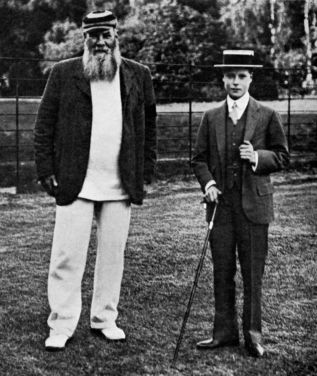 Prinsen af Wales og WG Grace, 1911 1951 af Unbekannt