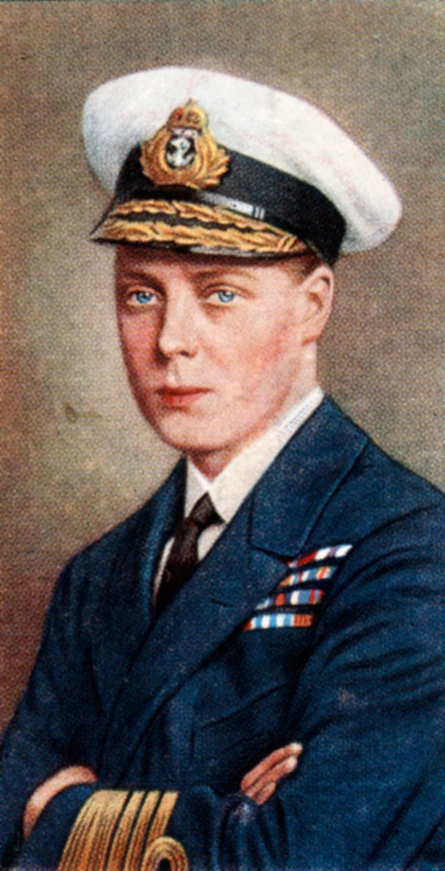 Prinsen af Wales, fremtidig kong Edward VIII, c 1935 af Unbekannt