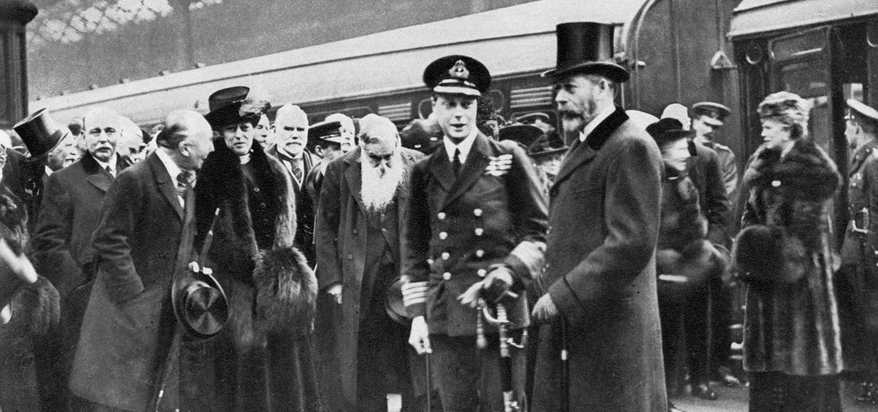 Prinsen af Wales på vej til Australien, 1920 af Unbekannt