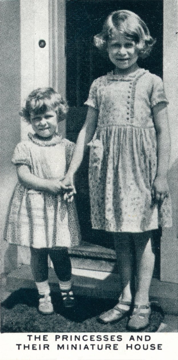 Prinsesserne og deres miniaturehus, c1932 1937 af Unbekannt