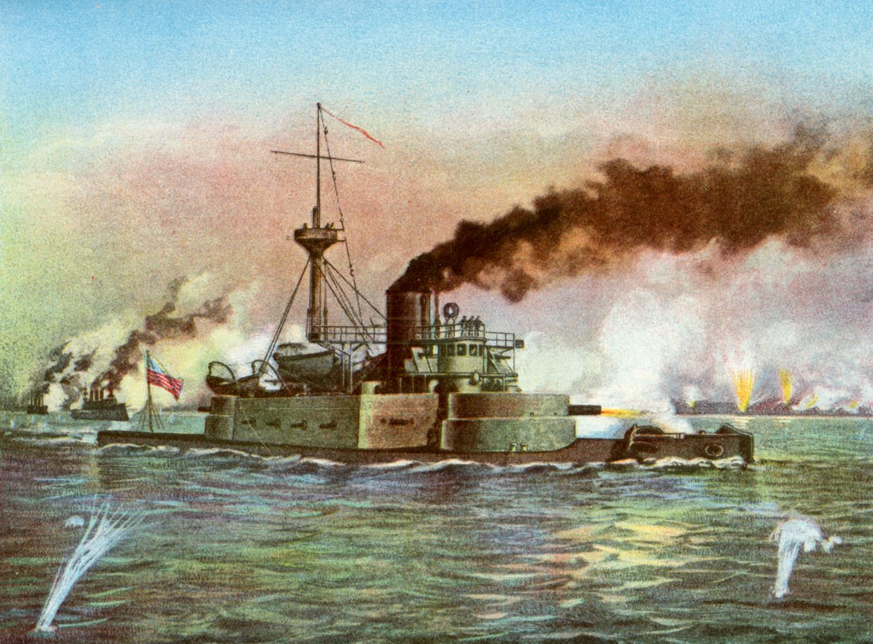 Puritaneren ved Matanzas, 1898 af Unbekannt