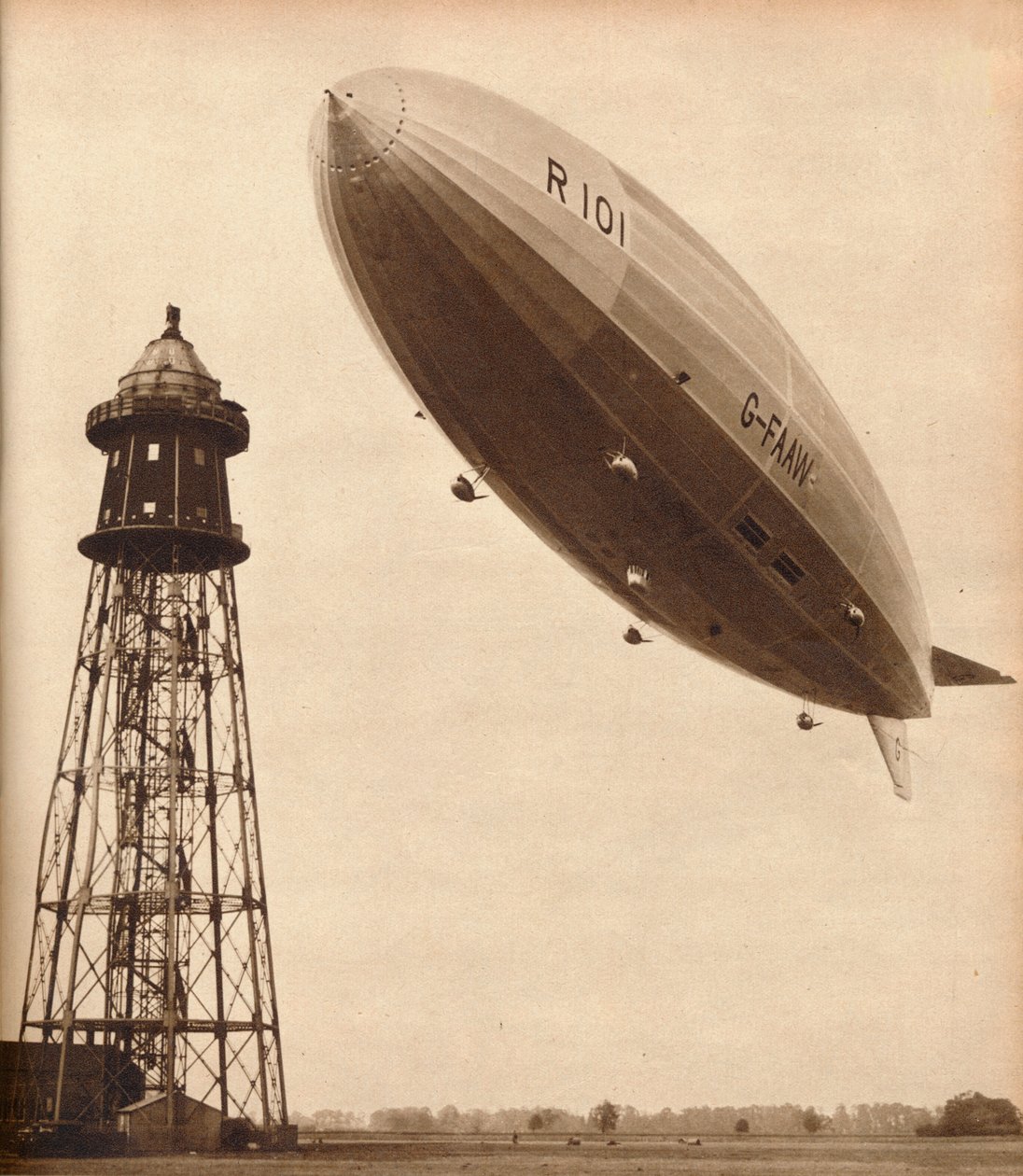 R101, 1930, 1938 af Unbekannt