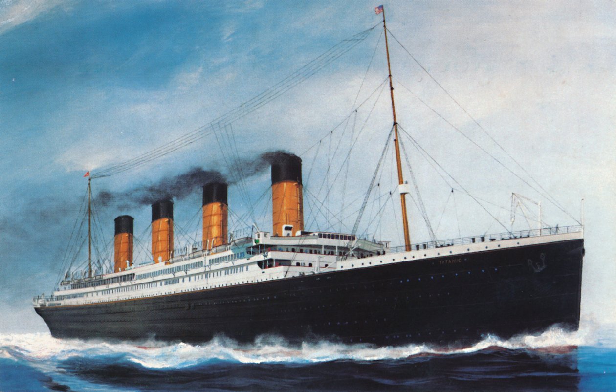 RMS Titanic. af Unbekannt