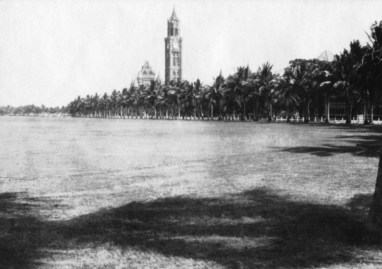Rajabai Tower, University of Bombay, Indien, c1918 af Unbekannt