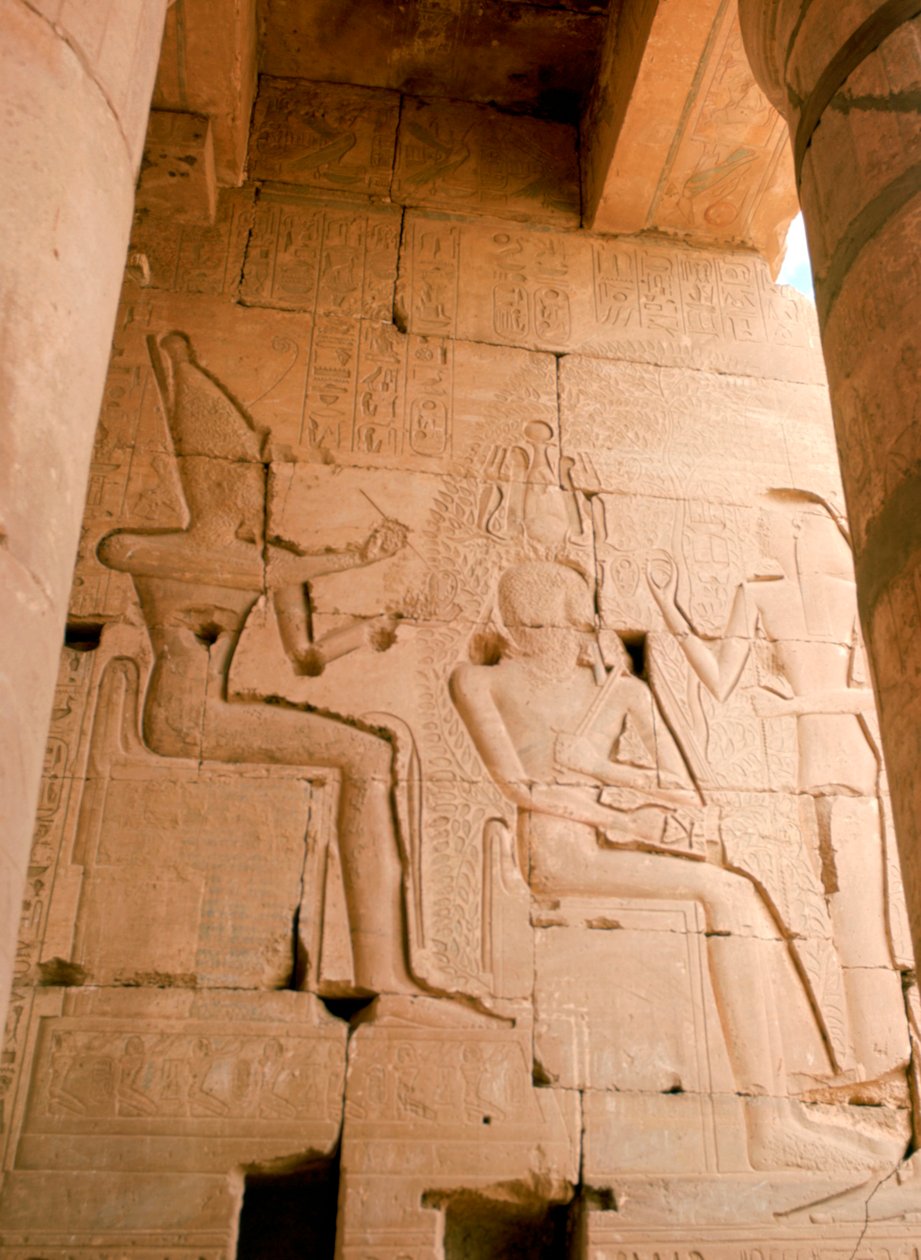 Ramesseum, Luxor, Theben, Egypten, 20. århundrede af Unbekannt