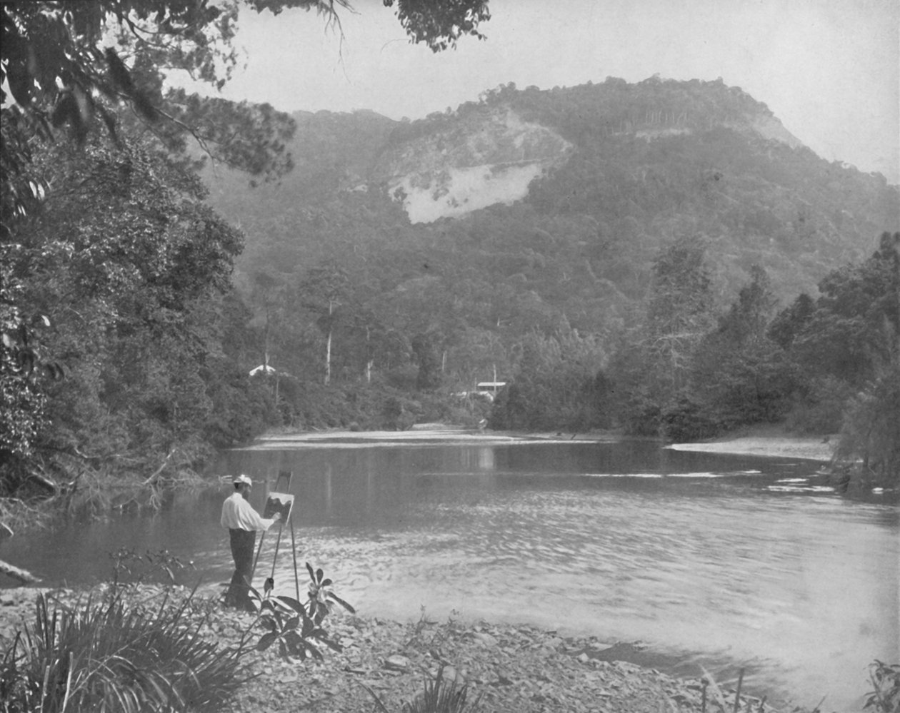 The Red Bluff, 1800-tallet af Unbekannt