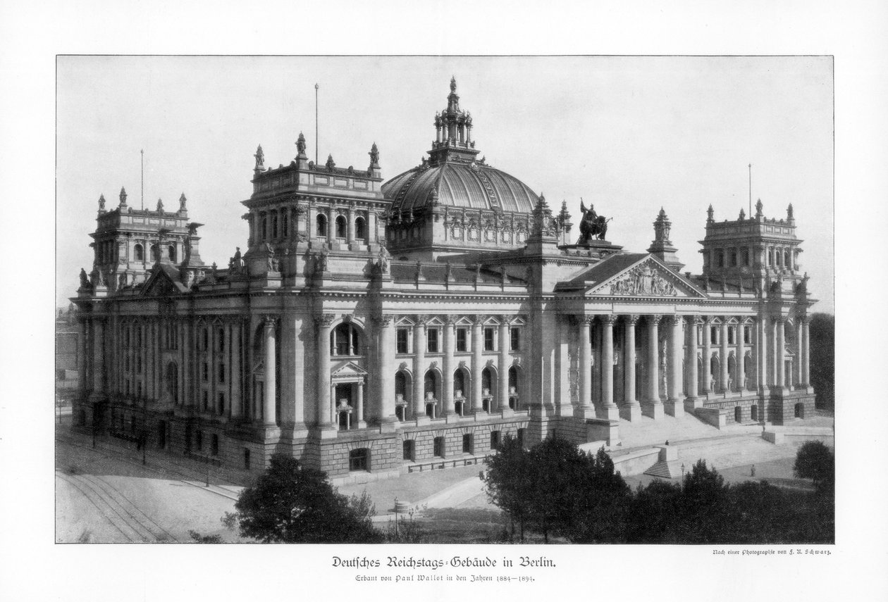 Rigsdagen i slutningen af det 19. århundrede, 1900 af Unbekannt