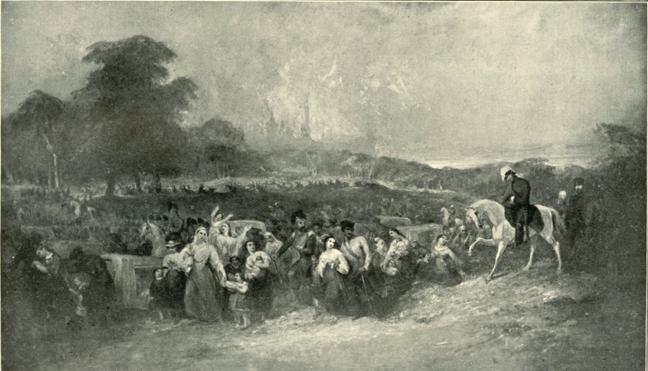 The Relief of Lucknow - At lede de lidende til den britiske lejr, 1901. af Unbekannt