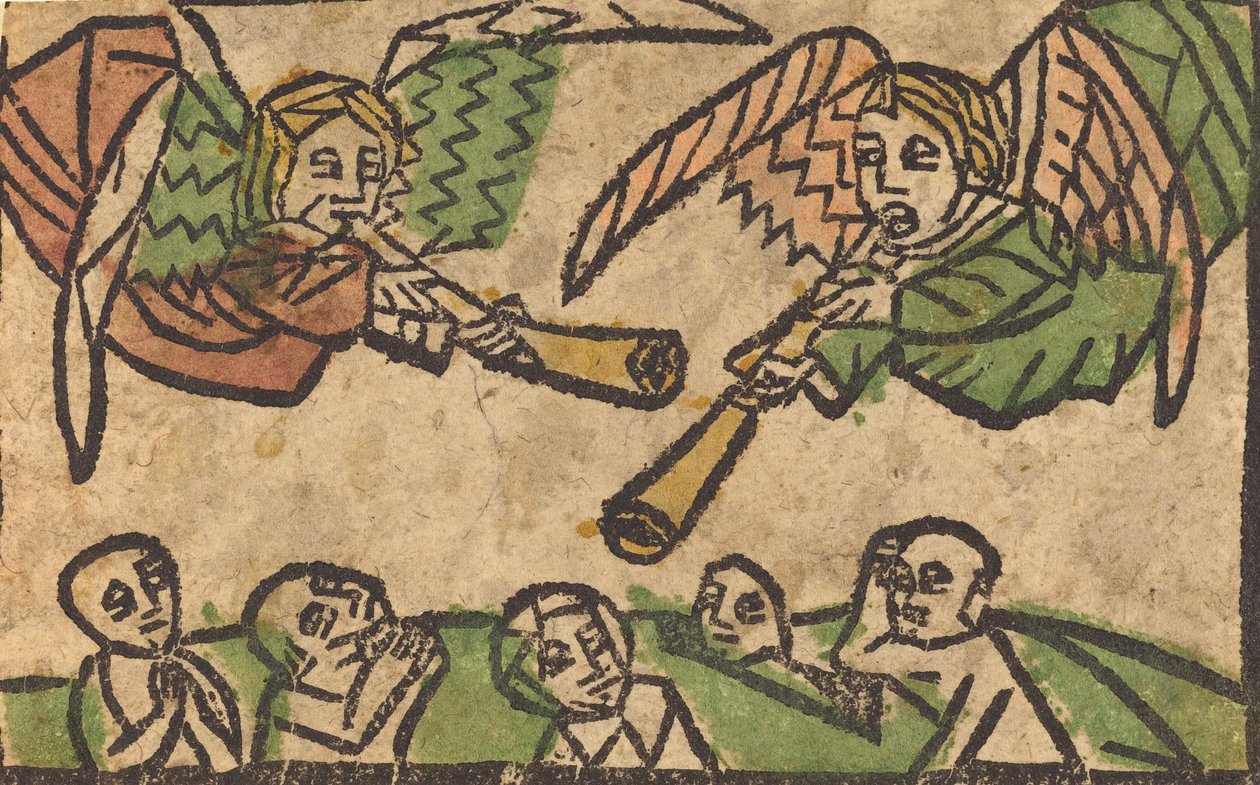 De dødes opstandelse, ca. 14601470. af Unbekannt