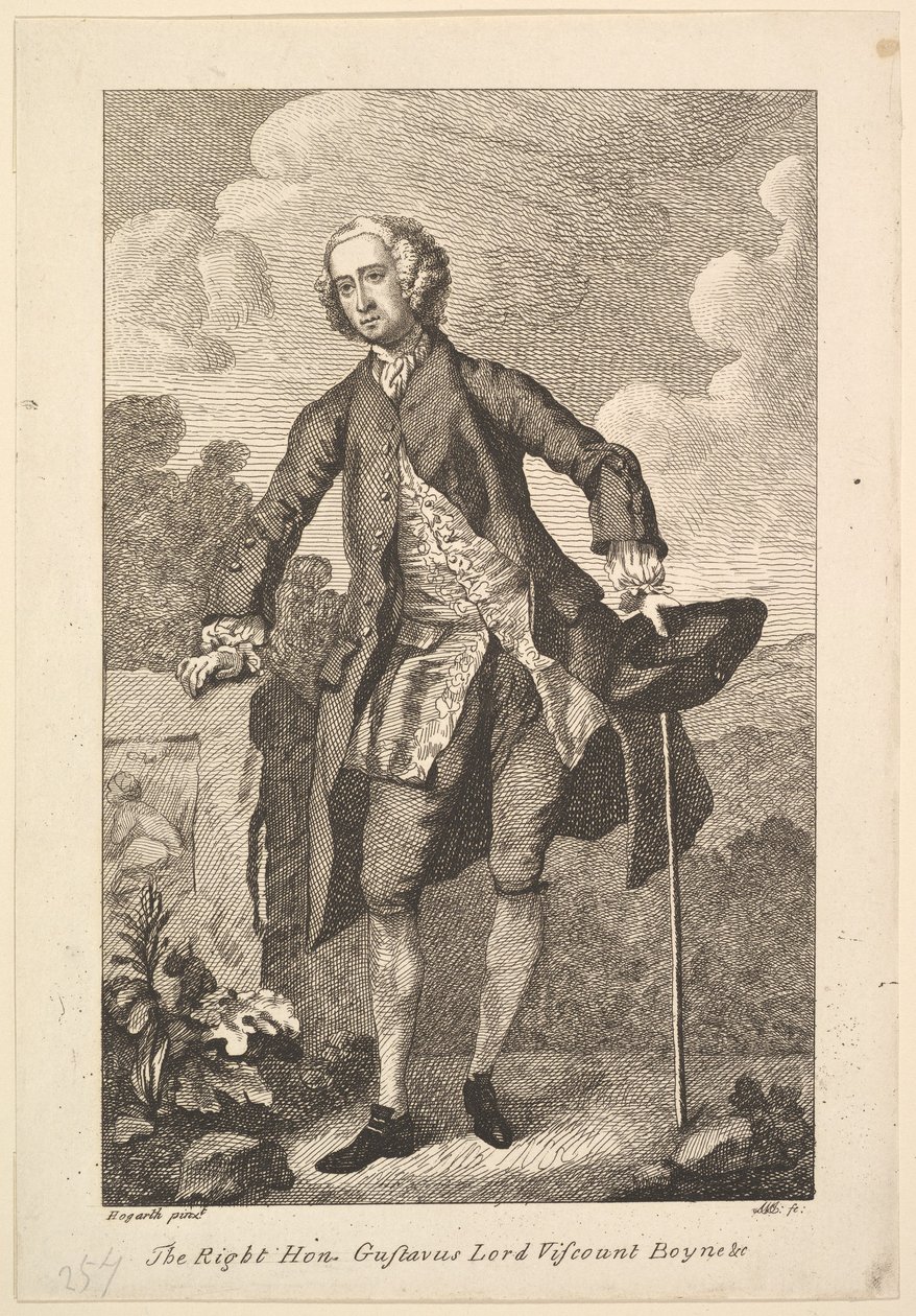 Den højre Hon. Gustavus Lord Viscount Boyne &c., 1794. af Unbekannt