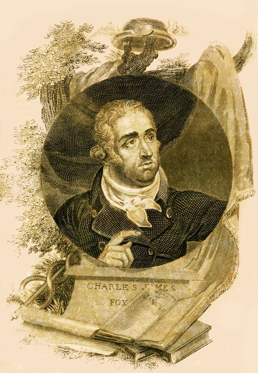 The Right Honourable Charles James Fox, 1749-1806, 1816. af Unbekannt