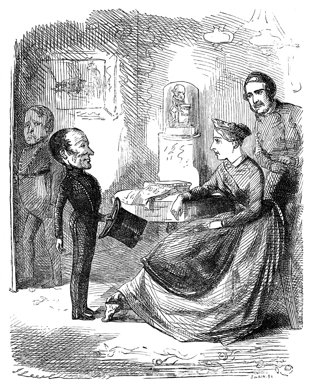 The Rival Pages, c1840