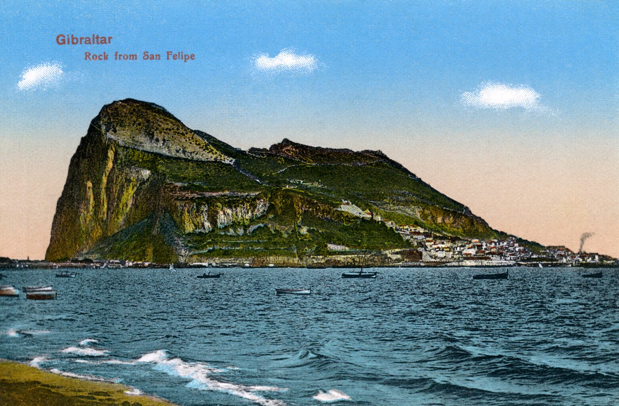 The Rock of Gibraltar, 1945 af Unbekannt