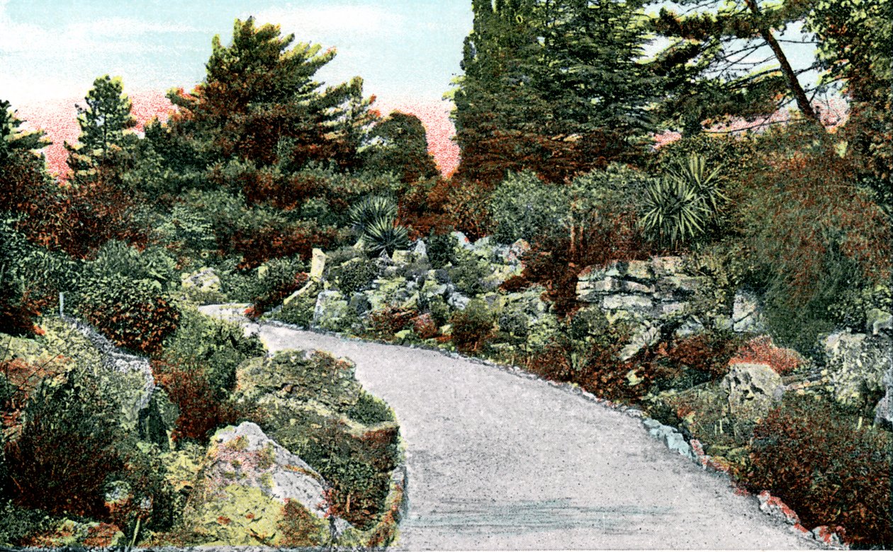 The Rockery, Kew Gardens, Richmond upon Thames, London, 20. århundrede af Unbekannt