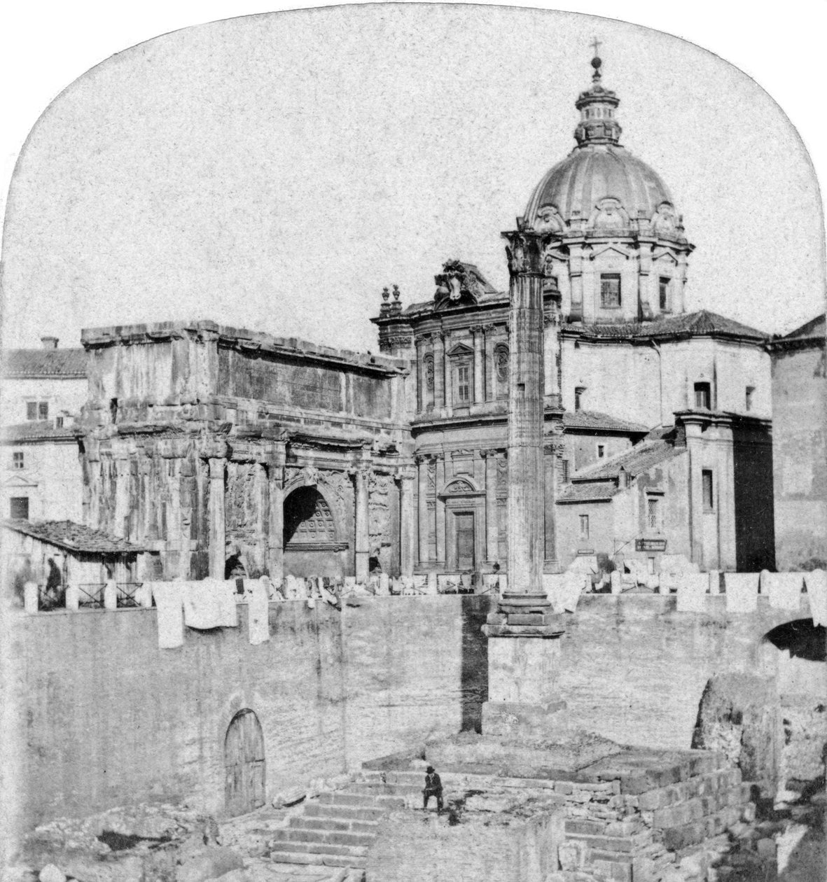 Forum Romanum, Rom, Italien, begyndelsen af det 20. århundrede af Unbekannt