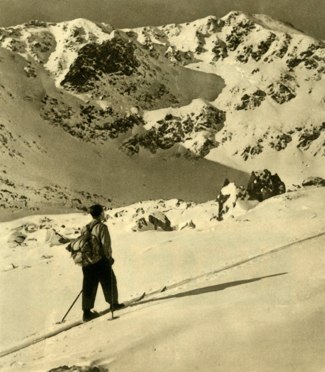 The Rottenmann and Wölz Tauern, Steiermark, Østrig, c1935. af Unbekannt
