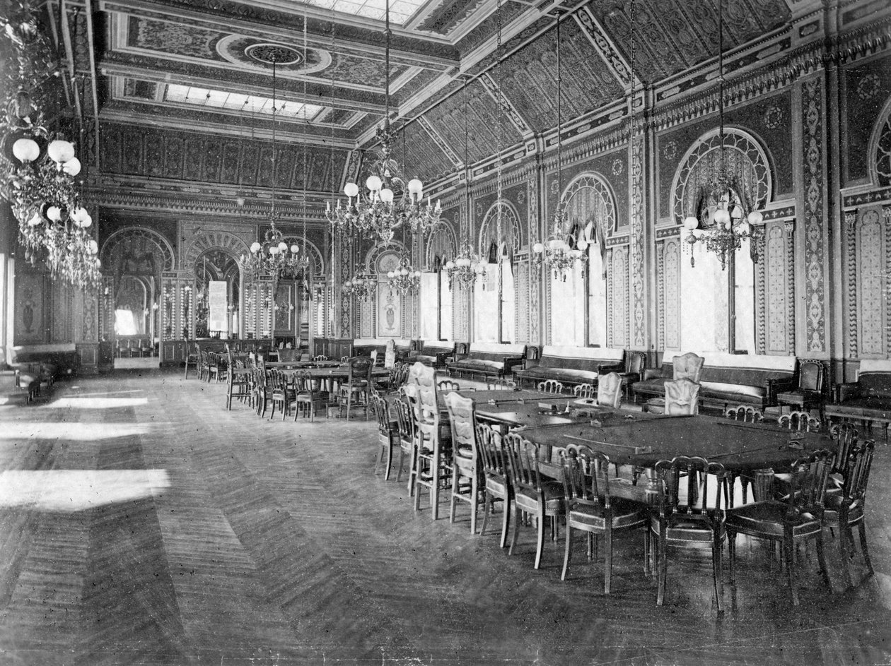 Roulette Saloon, Monte Carlo, Monaco, ca 1910