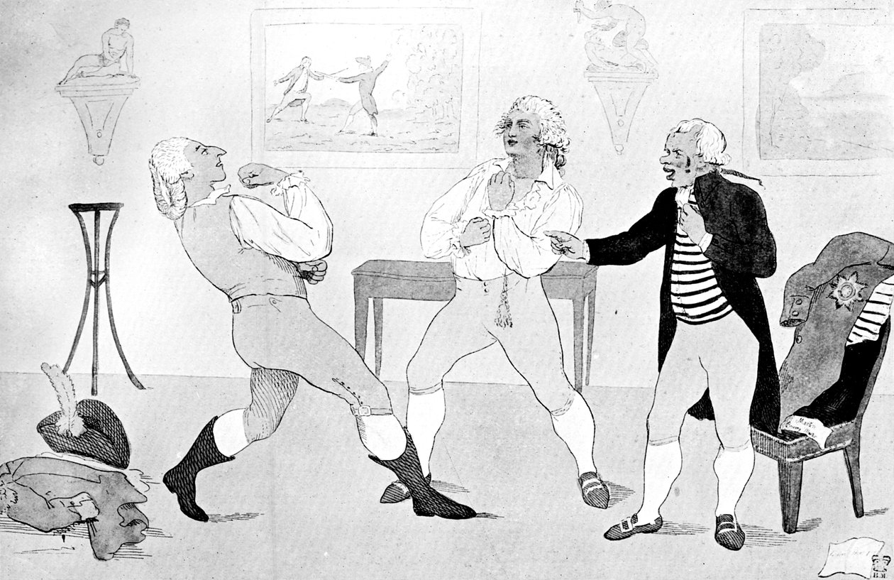 Det Kongelige Akademi, 1786 af Unbekannt