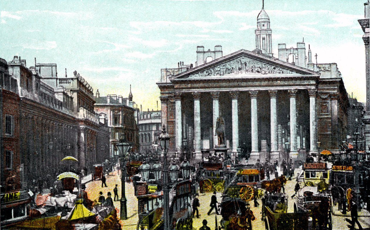 The Royal Exchange, London, 20. århundrede af Unbekannt